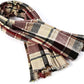 women scarves-grey brown