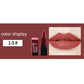 Square Tube Matte Lipstick Smooth Moisturizing Long Lasting Portable