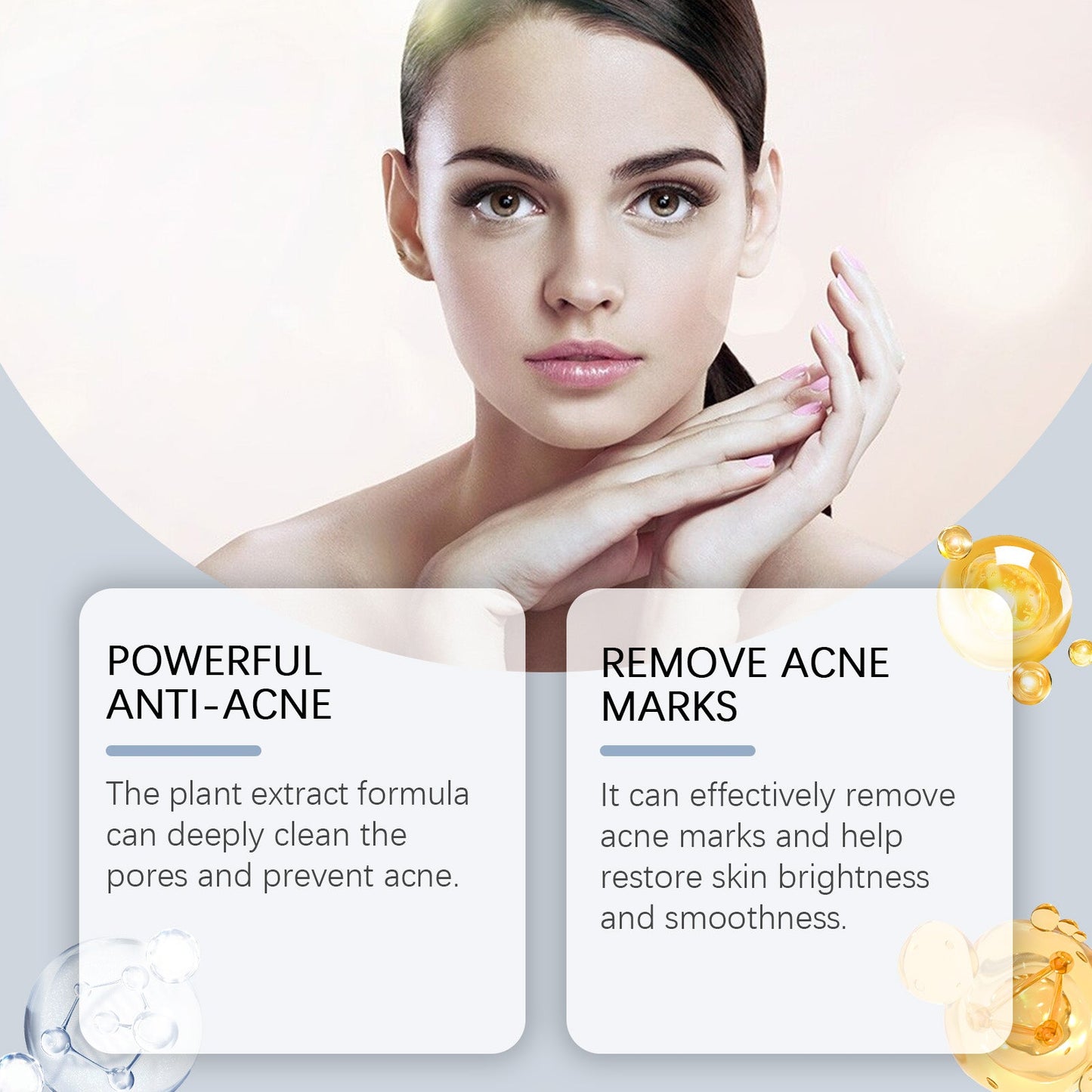 Acne Soothing Serum Hydrating Moisturizing Pimple Care Mild Solution