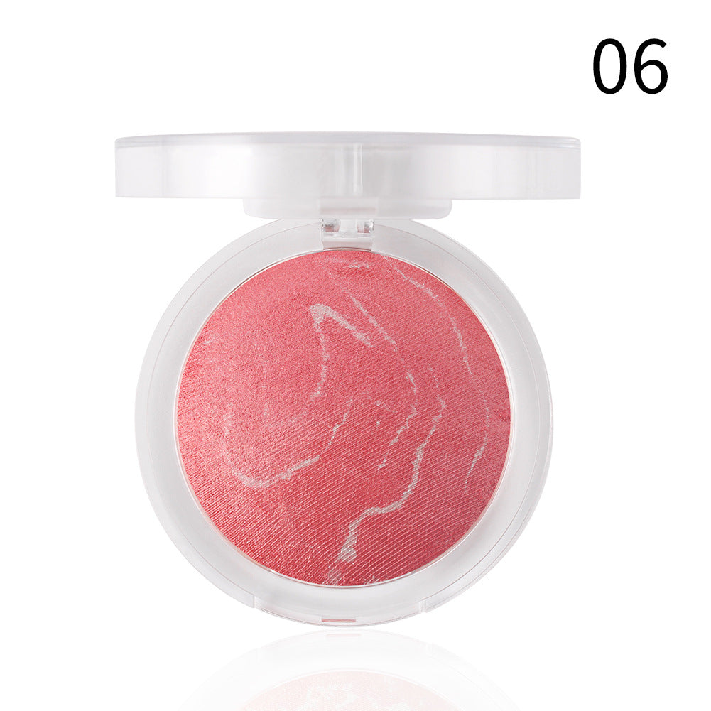 Romantic Beauty Highlighter Blush Palette Pearl Baked Powder Glow