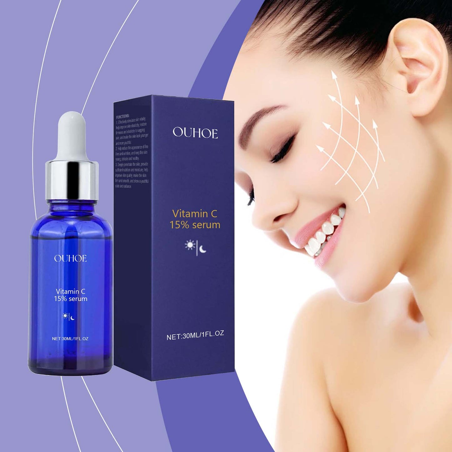 Facial Firming Serum Hydrating Nourishing Gentle Daily Skincare Solution