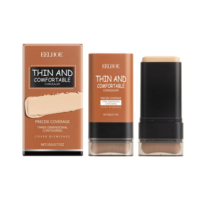 Light Transparent Concealer Foundation Stick Natural Moisture Long Lasting