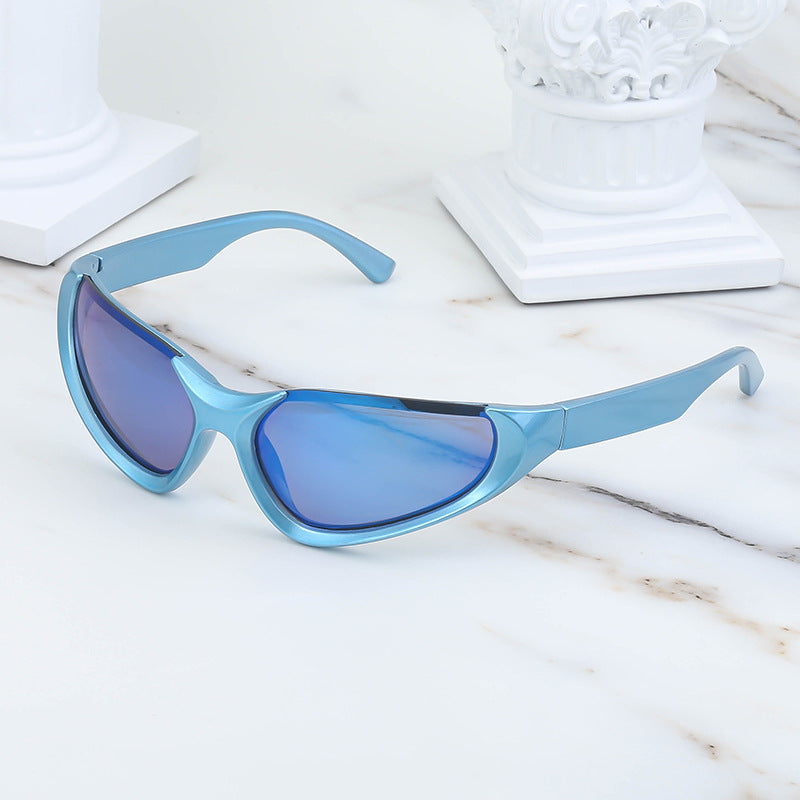 Windproof Sports Sunglasses Y2K Outdoor Unisex Trendy Protective Eyewear