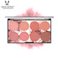 Miss Rose Eight Color Blush Palette Matte Natural Long Lasting
