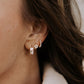 Eloise Tea Cup Hoops