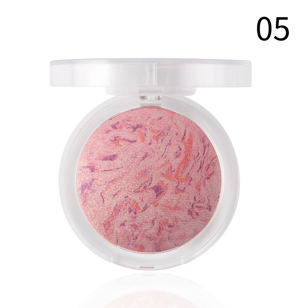 Romantic Beauty Highlighter Blush Palette Pearl Baked Powder Glow