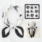 Silk Scarf Women's Sunscreen Beach Imitation Silk Versatile Silk Scarf Neckband