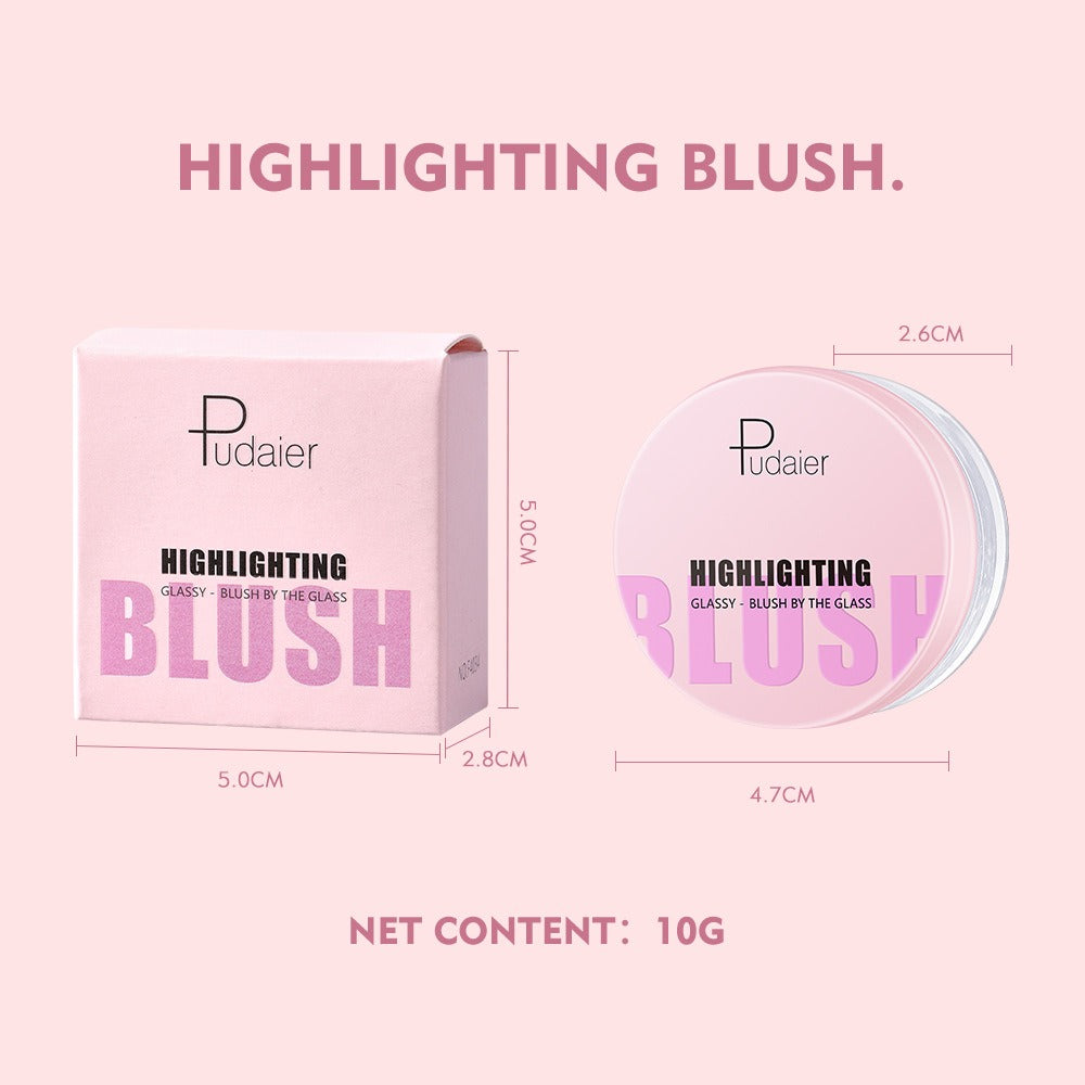 Temperature Changing Blush Transparent Gel Natural Nude Glow