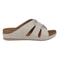 Women's Betsy Nude Embellished Comfort Sandals