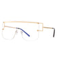 One Piece Rimless Sunglasses Women Trendy Fashion Stylish Eyewear