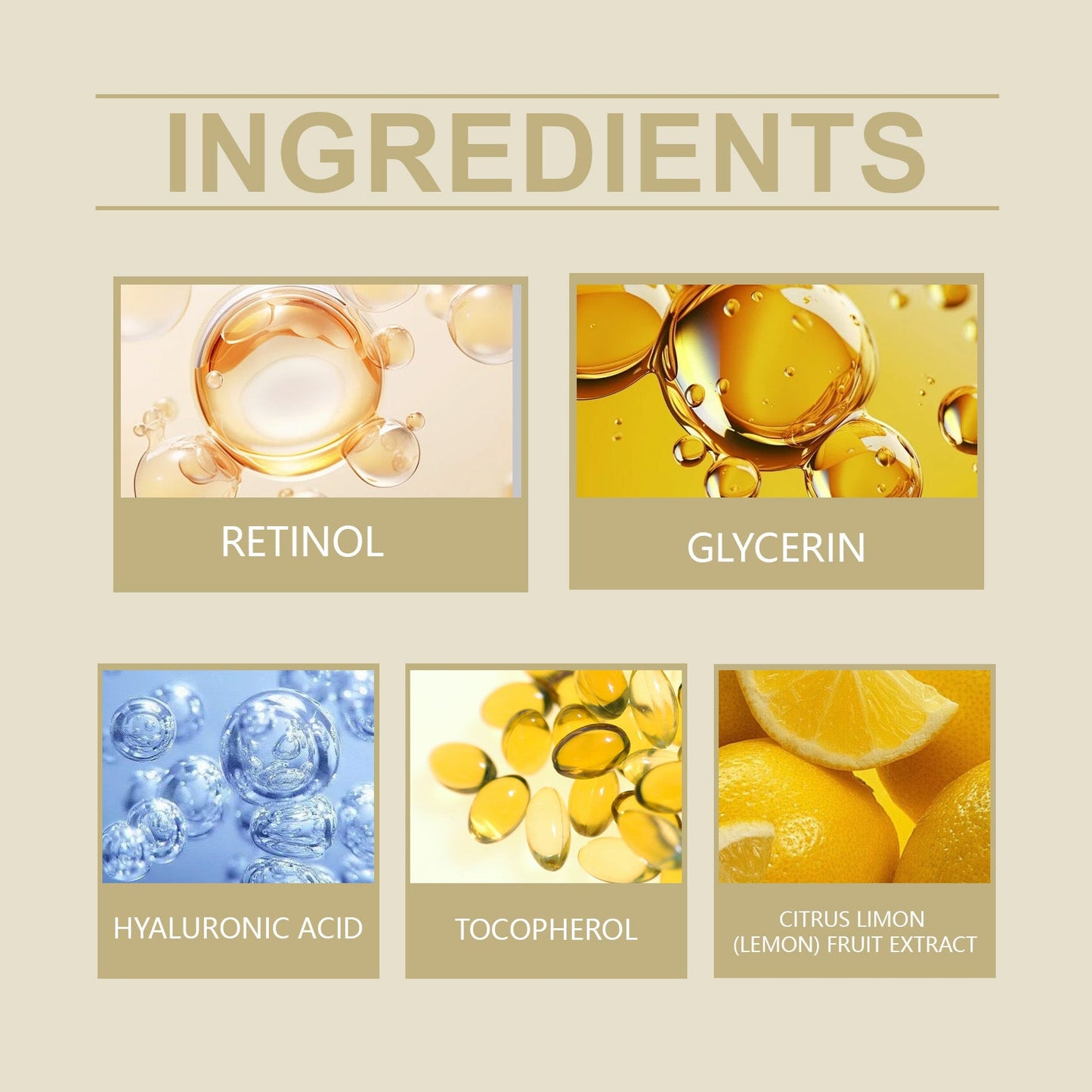 Retinol Moisturizing Face Cream Brightening Collagen Essence Anti Aging