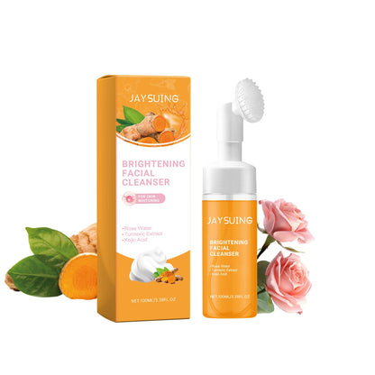 Turmeric Cleansing Mousse Gentle Facial Cleanser Moisturizing Pore Care