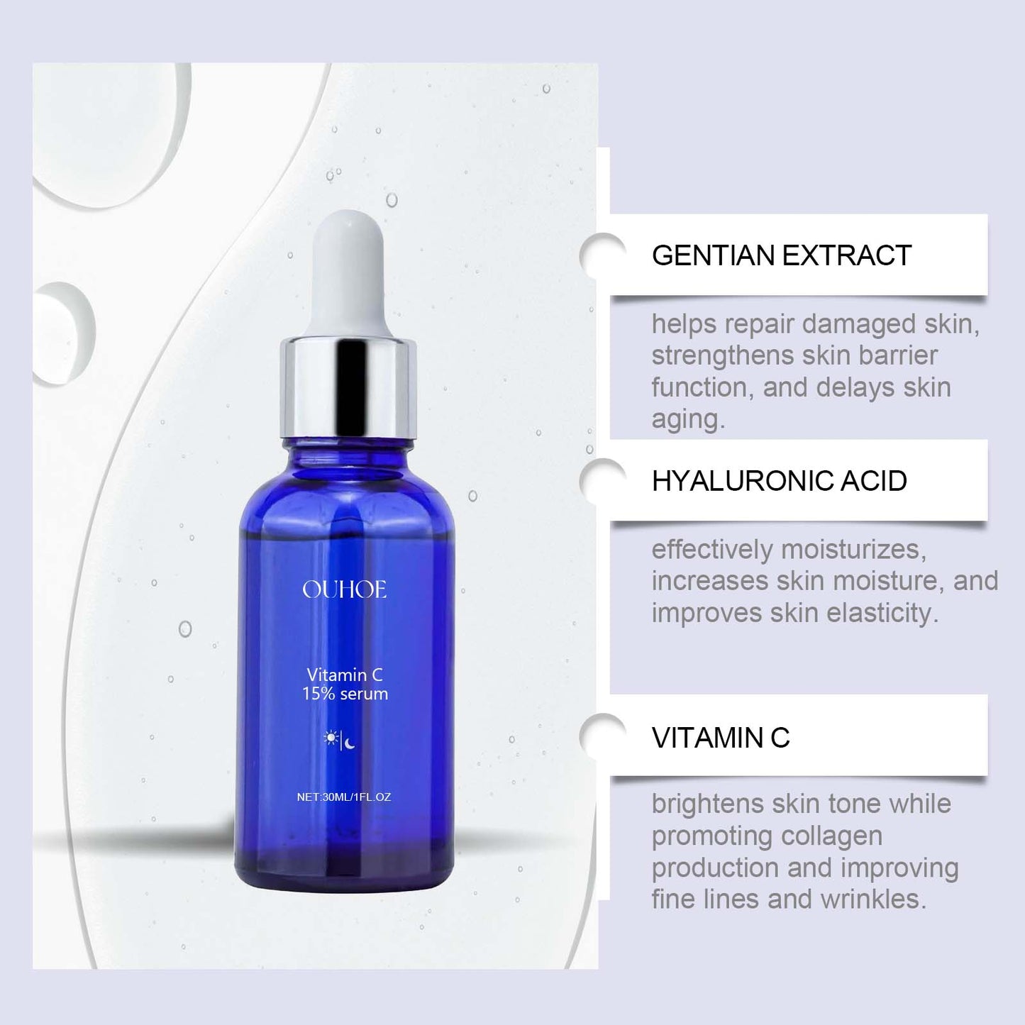 Facial Firming Serum Hydrating Nourishing Gentle Daily Skincare Solution