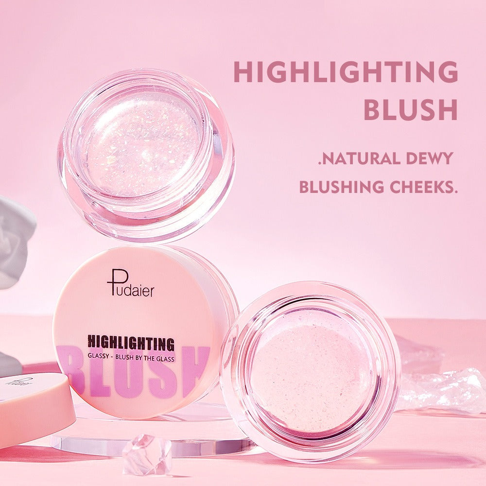 Temperature Changing Blush Transparent Gel Natural Nude Glow