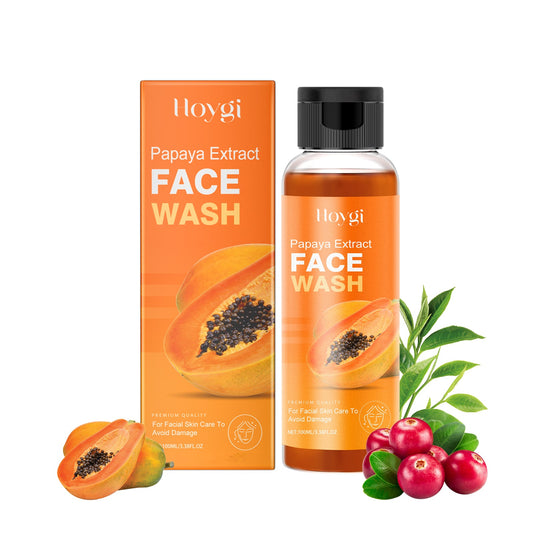 Papaya Face Wash Gentle Cleanser Hydrating Moisturizing Tender Skin