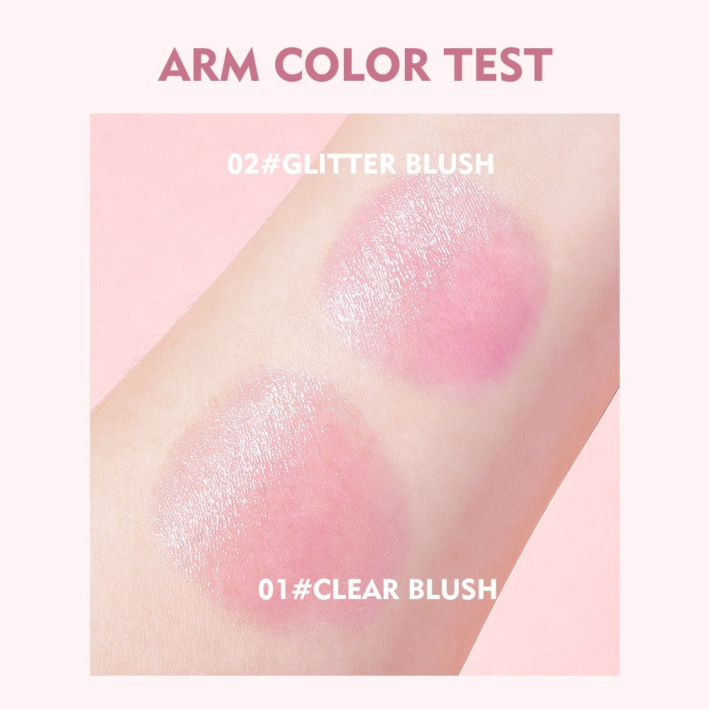 Temperature Changing Blush Transparent Gel Natural Nude Glow