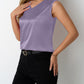 Women Clothing Popular Spring Summer Satin Office Vest Bottoming Top