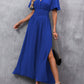 Fashionable Elegant Split Dress Women's Clothing