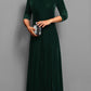 Spring Autumn Elegant Velvet Dress Women Clothing