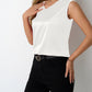 Women Clothing Popular Spring Summer Satin Office Vest Bottoming Top