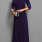 Spring Autumn Elegant Velvet Dress Women Clothing