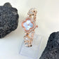 Four-leaf Clover Embedded Diamond Watch