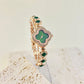 Four-leaf Clover Embedded Diamond Watch