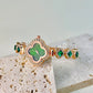 Four-leaf Clover Embedded Diamond Watch