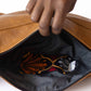 Round Mini Vegan Leather Shoulder Bag - Vegan Leather Purse