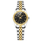 Couple Quartz Mechanical Watch Stainless Steel Waterproof Sports Elegant