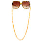 Sunglasses Chain Orange Link Trendy Fashion Accessory