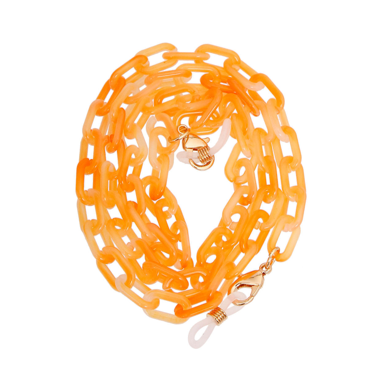 Sunglasses Chain Orange Link Trendy Fashion Accessory