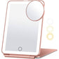 Travel Makeup Mirror with 10X Magnifying Mirror