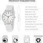 Waterproof Nurse Watch with Second Hand Silicone Medical Analog Watch
